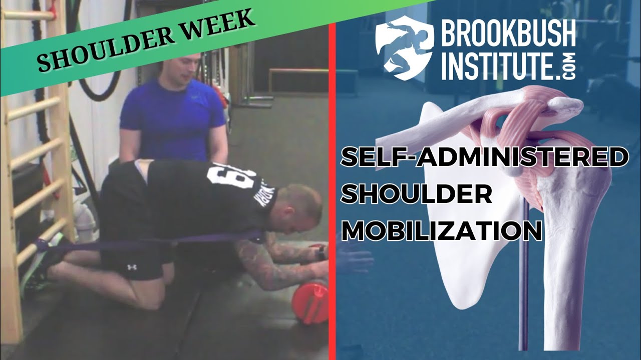 Self-Administered Shoulder Mobilization (Distraction)