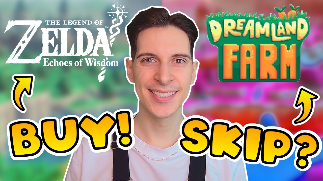 Honest Thoughts on Echoes of Wisdom, Dreamland Farm, Garden of the Sea! The Gaming Garden Podcast 17