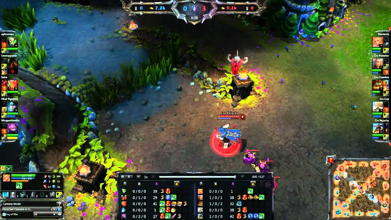 RoG Int. Invitational - Curse vs. Epik game 2 part 1