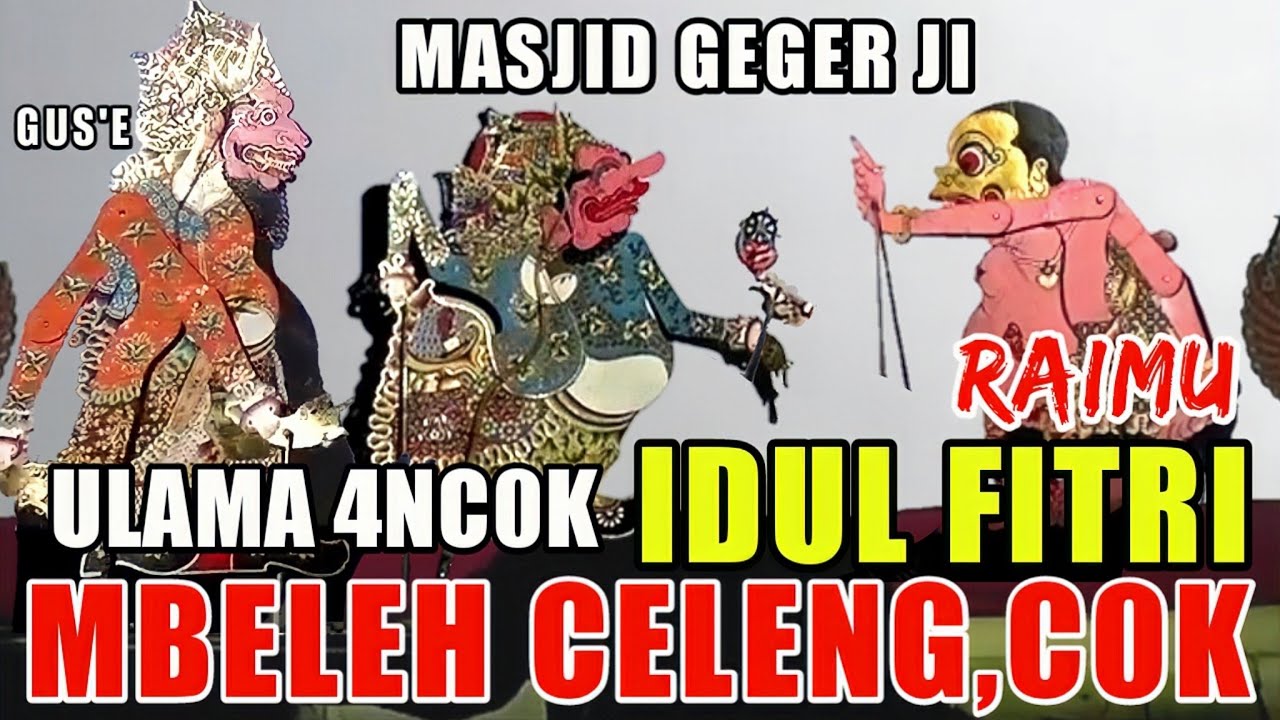 DERR...bagong kyai semar mbeleh celeng arep di gae bodo sanghyang plonco plonga plongo