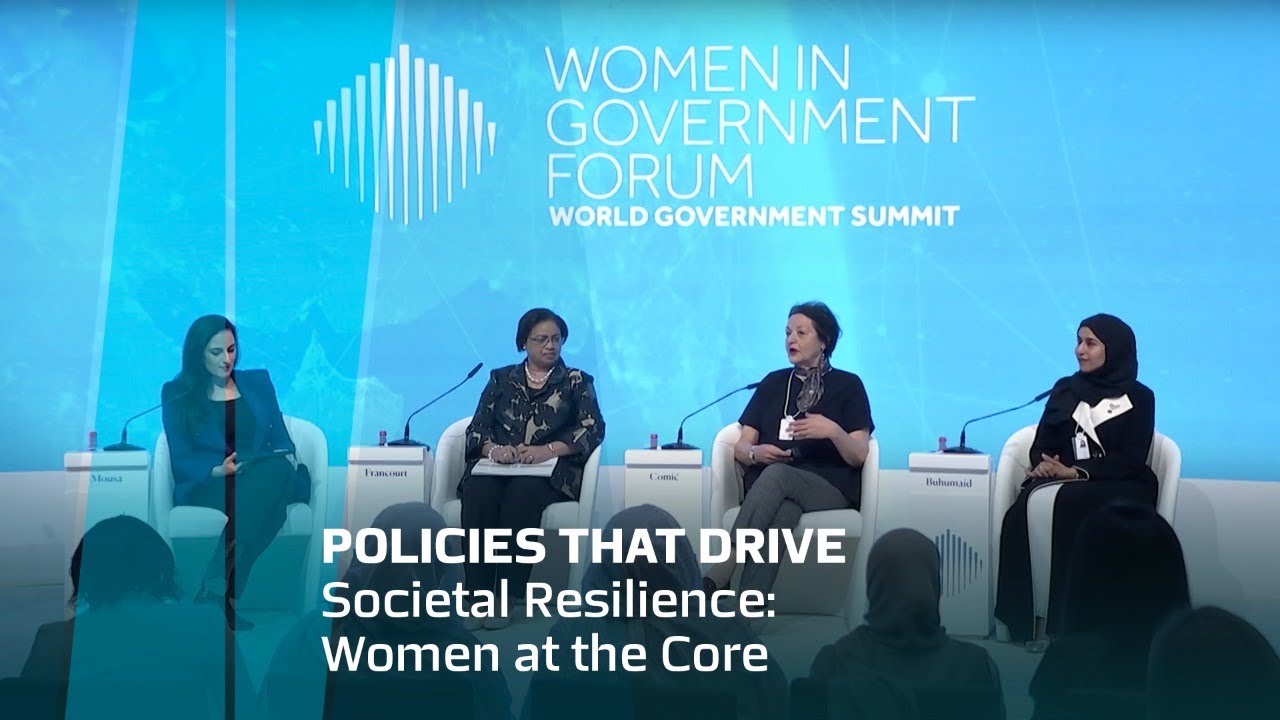Policies that Drive Societal Resilience: Women at the Core