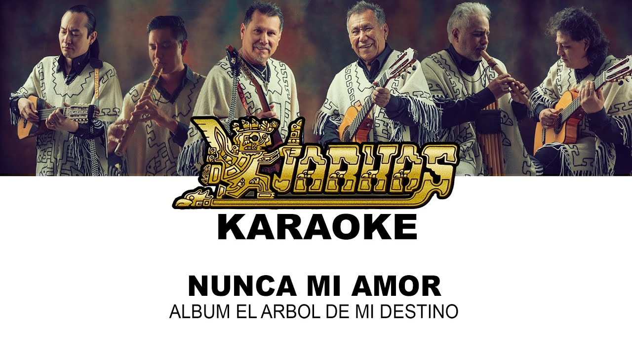 LOS KJARKAS - NUNCA MI AMOR - KARAOKE