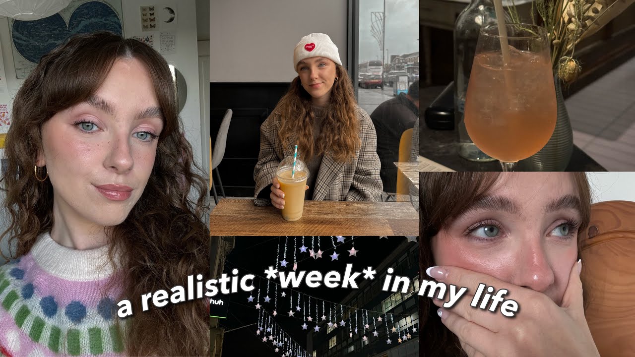 a very real week - exposure therapy, anxiety chats, dissociation + burnout ☁️😴