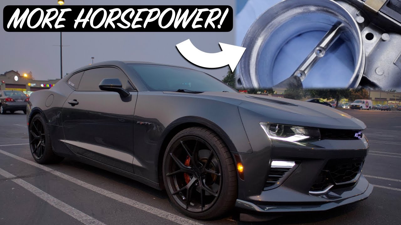 Porting 87mm Throttle Body on 6 Gen Camaro (Gen V LT1 & LT4)