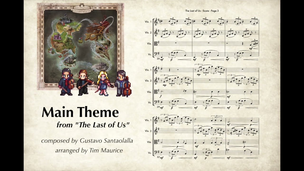 The Last of Us - Main Theme (String Quartet Cover)