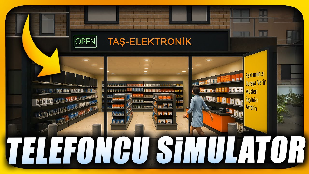 Türk Yapımı Telefoncu Simülatörü! Electronic Shop Simulator İlk Bakış 🚀