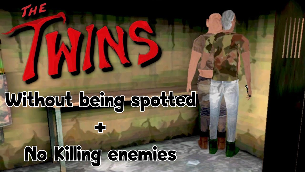 The Twins - Extreme Mode Without Being Spotted + Without Killing Enemies (Roof Escape).