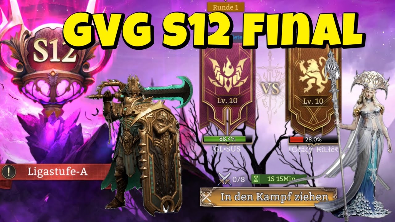 GvG Season 12 Final Week | versus CrazyKillers | Watcher of Realms