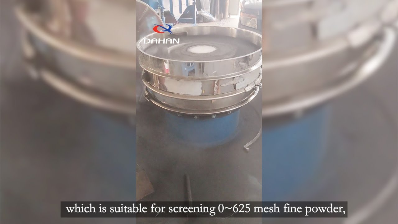 ultrasonic sieving machine for iron powder