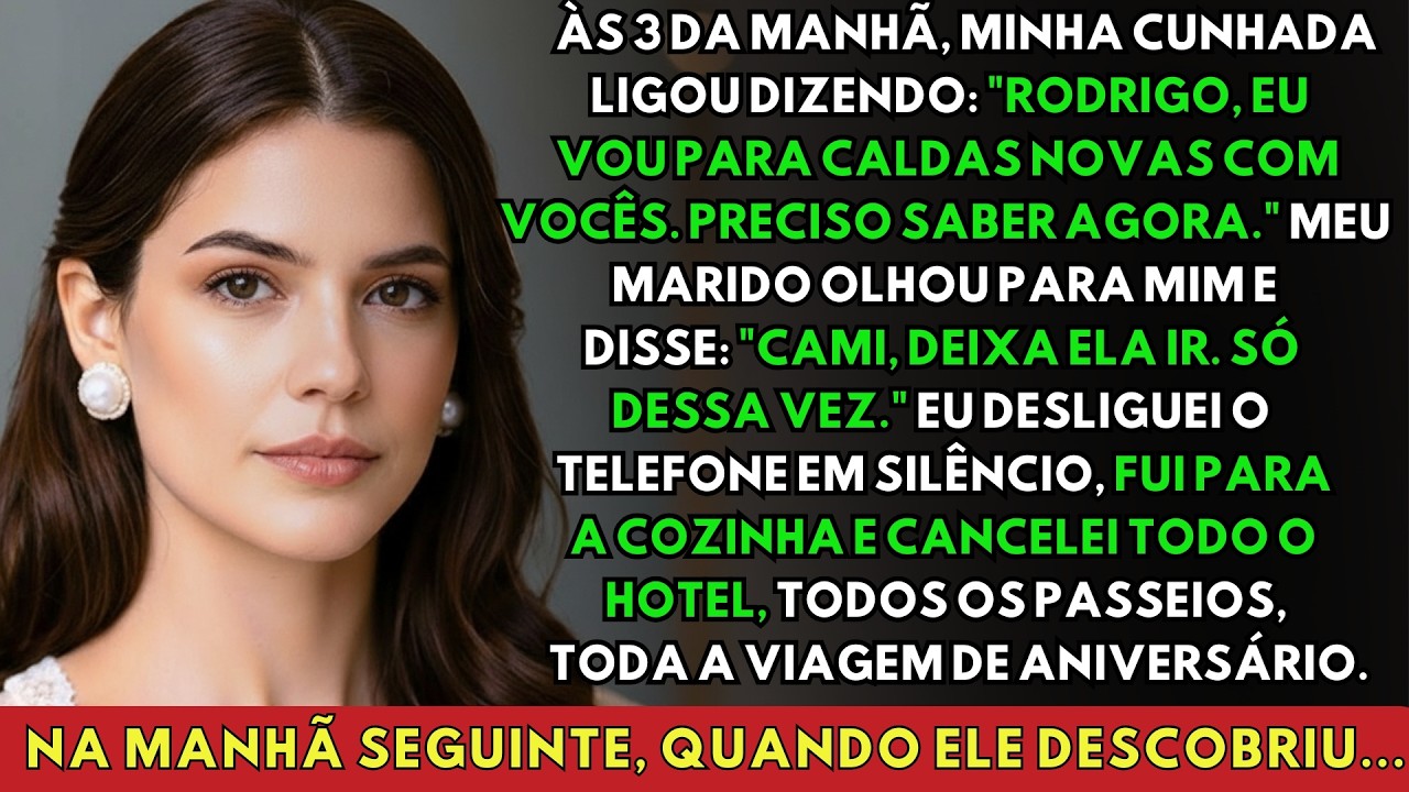 Minha Cunhada Ligou Às 3h Querendo Ir Junto — Eu Refiz Tudo Sem Ela...