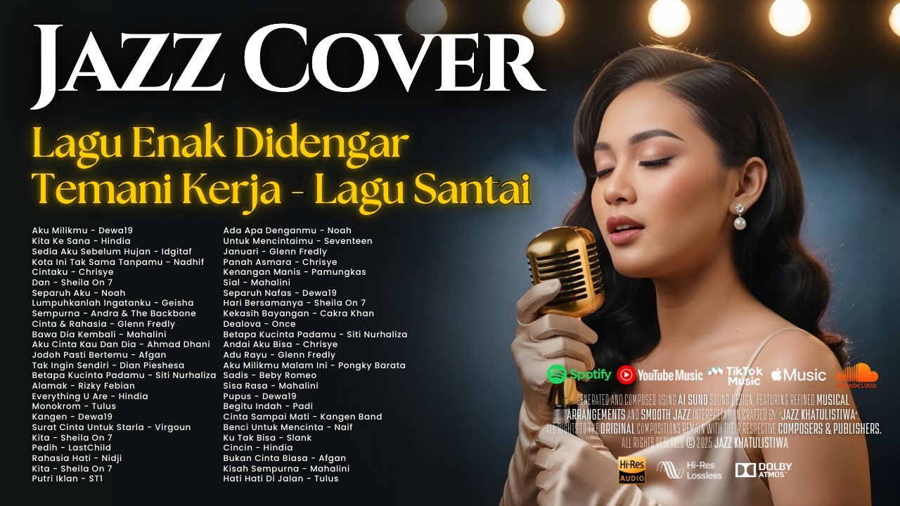 Lagu Santai Buat Kerja 2026 🎷 Lagu Pop Terbaik Versi Jazz | Smooth Jazz Cover by JAZZ KHATULISTIWA