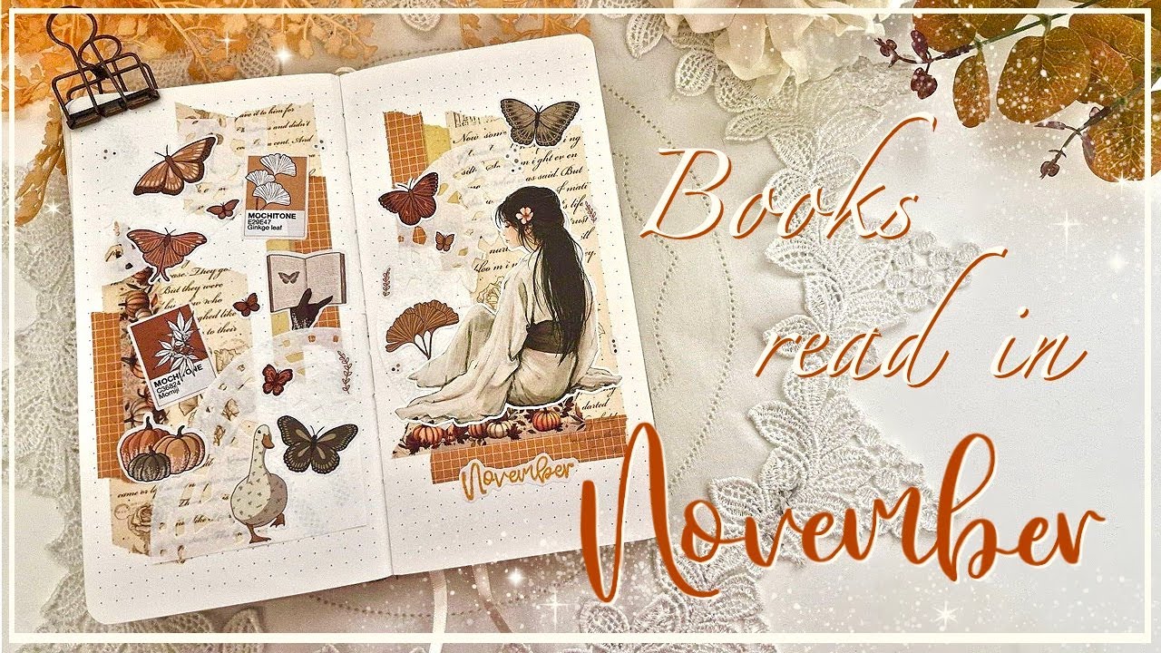 Books I read in November | 2025 Reading Journal Setup