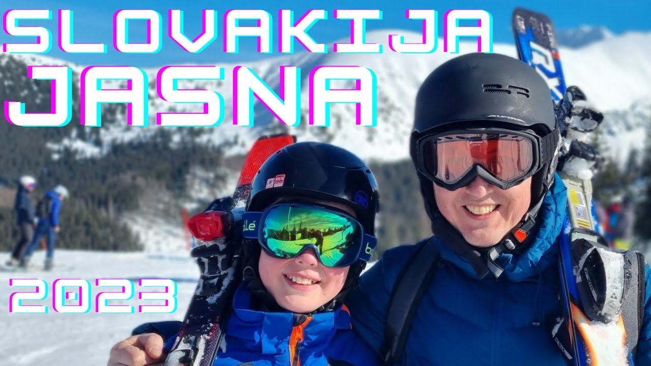 Slidinėjimas su Dainiumi Slovakijoje Jasna 2023