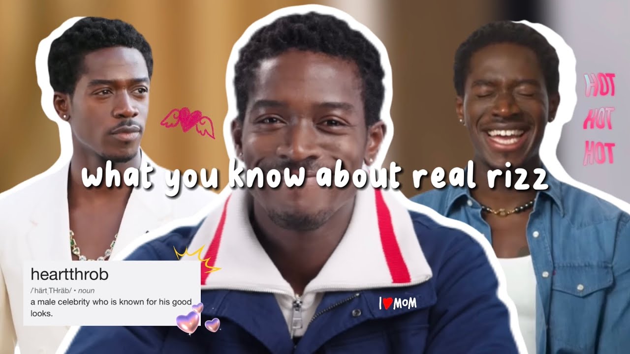 damson idris being the funniest man ever (i don’t make the rules)