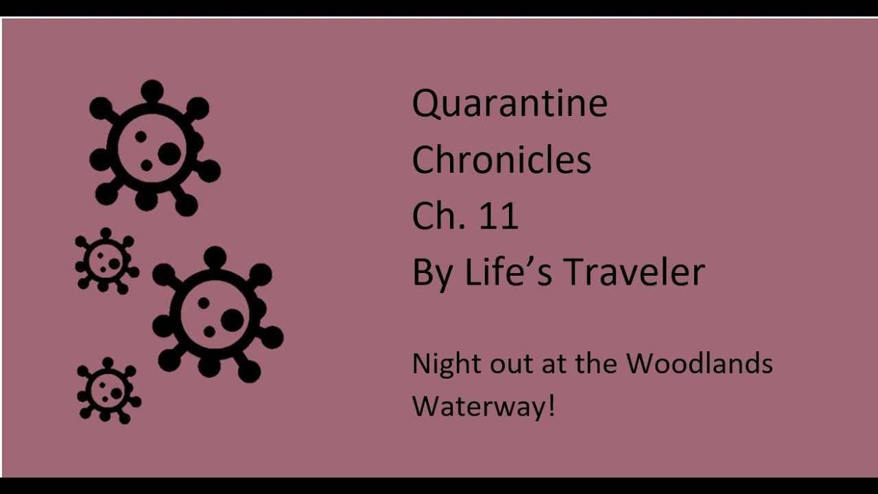 Night out at the Woodlands Waterway - Life's Traveler