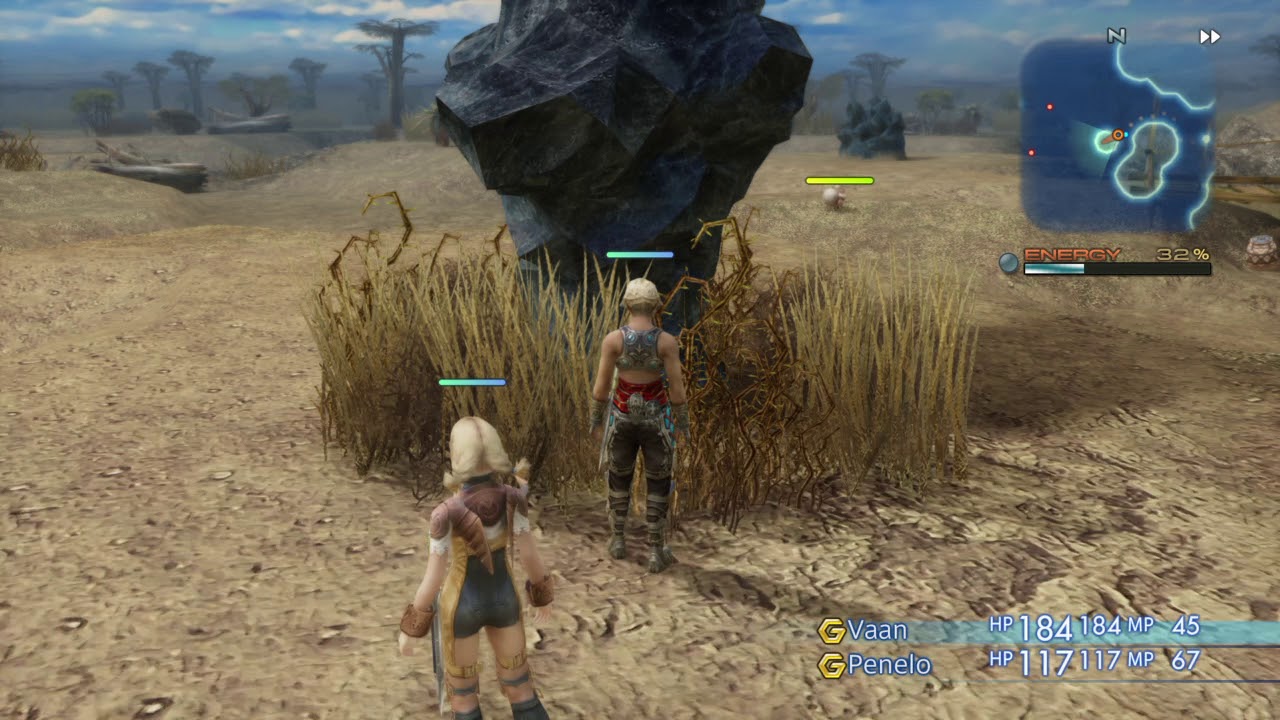 FFⅫ When you start a new RPG and you can't see the enemy levels