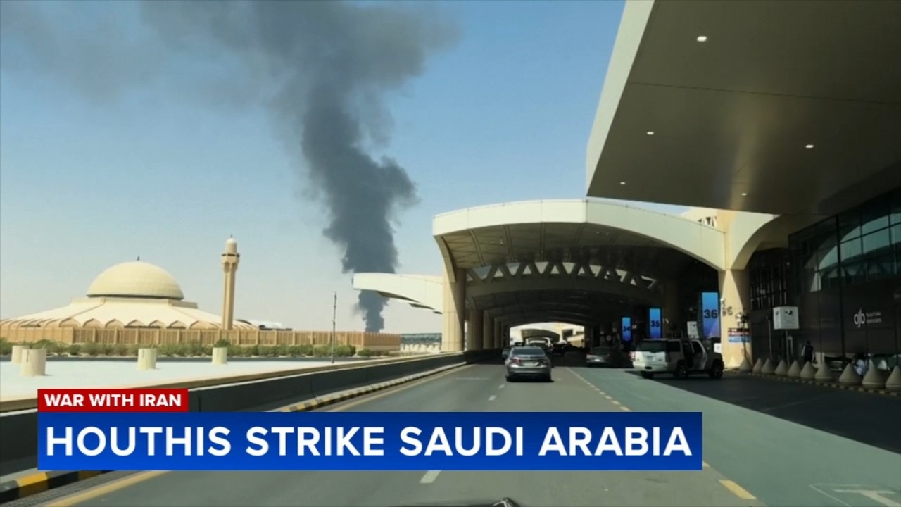 Saudi Arabia intercepts Houthi ballistic missile headed for Riyadh