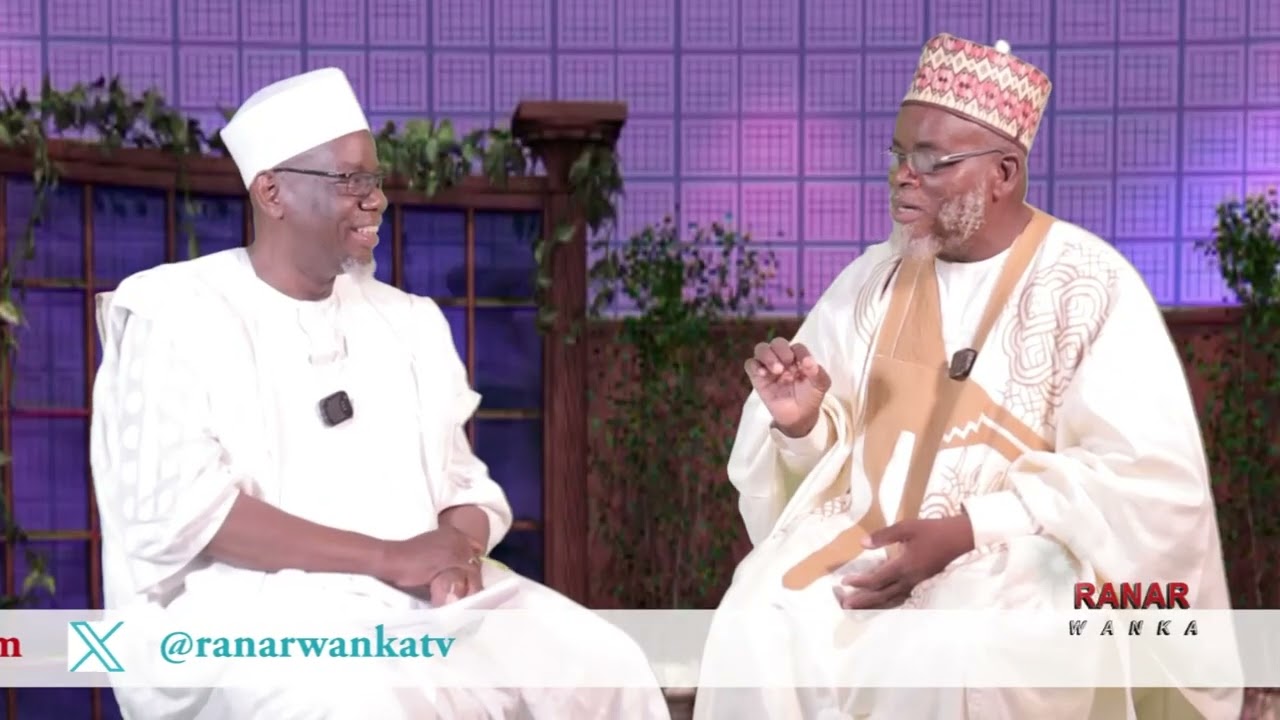 RANAR WANKA  TARE DA PROF  ALIYU MUHAMMADU BUNZA