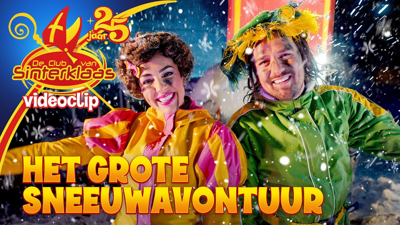 HET GROTE SNEEUWAVONTUUR - COOLE PIET & DANSPIET (2024) • VIDEOCLIP De Club van Sinterklaas Film 🎞