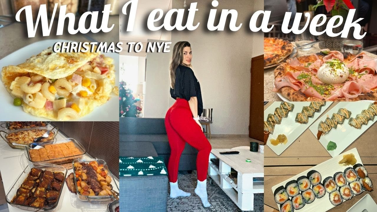 What i eat in a week - Χριστούγεννα μέχρι Πρωτοχρονιά | Sofia Pappa