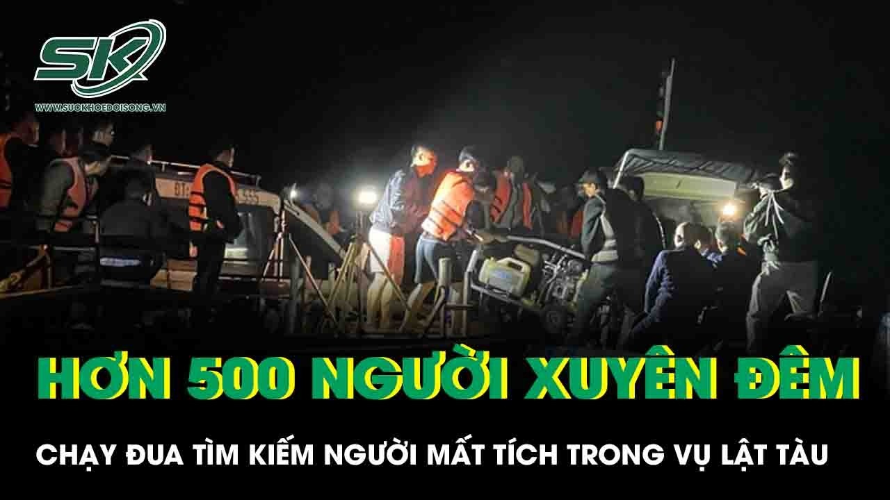 Đêm trắng trên hồ Thác Bà: Hơn 500 người chạy đua với thời gian tìm người mất tích vụ lật tàu