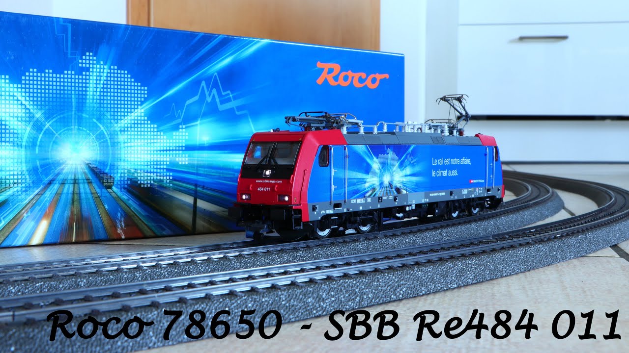 Christians Modellbahn - Lokvorstellung Roco 78650 - SBB Re484 011