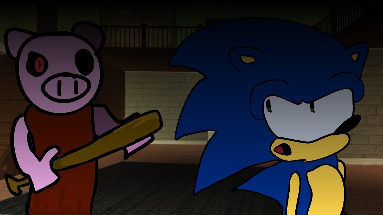 Sonic Voice Actors Escape Roblox Piggy!! (FUNNY MOMENTS)