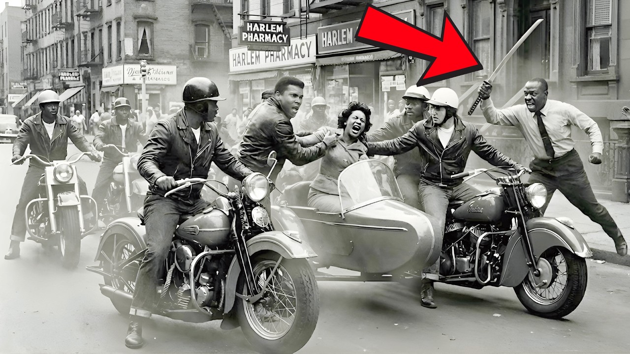 1966: 12 Bikers LAUGHED When Bumpy Walked In ALONE — 6 Minutes Later, Only ONE Was Left Standing