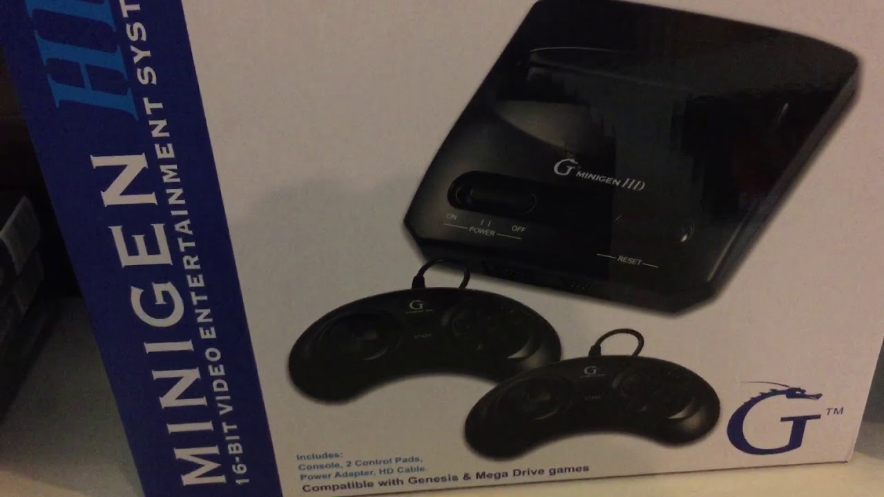 Gamerz Tek MiniGen HD part1 Unboxing.