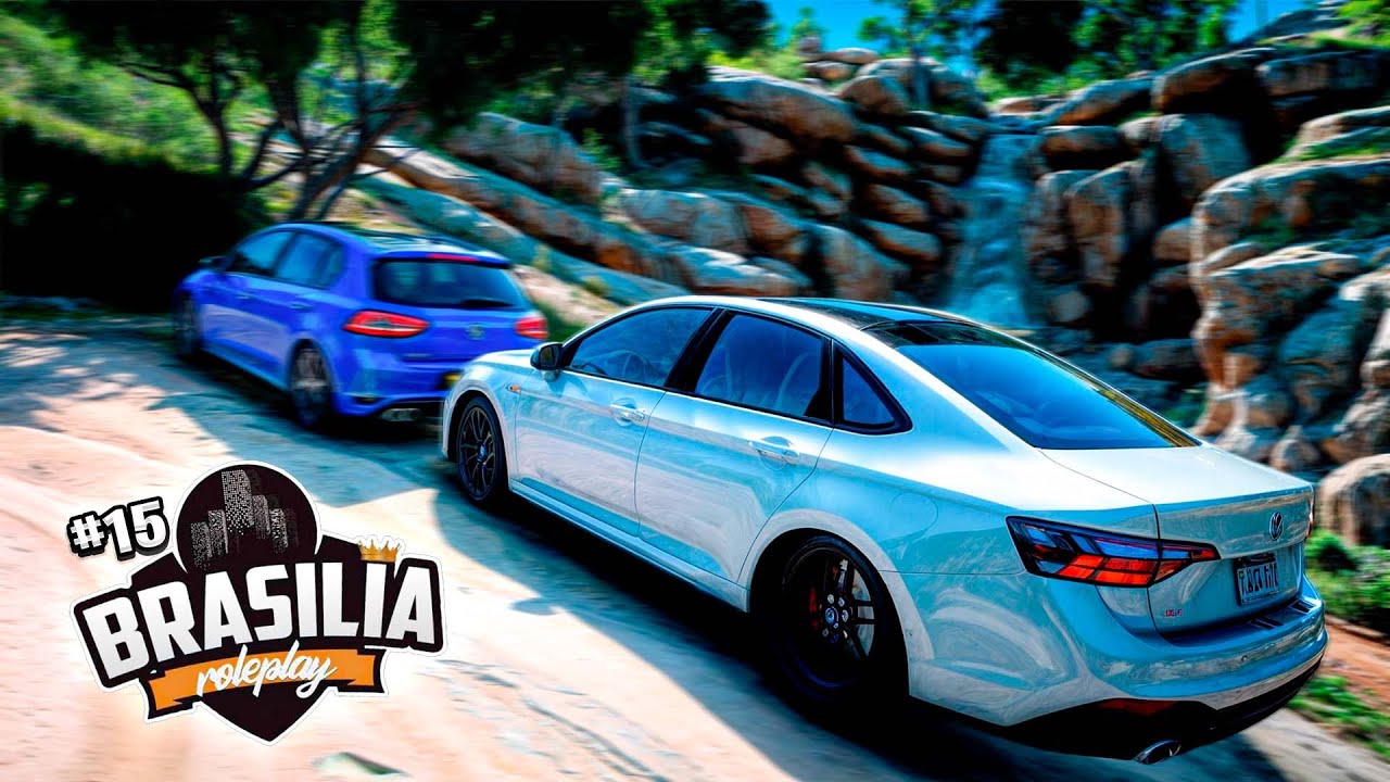 Fomos pra cachoeira de Golf TSI e Jetta GLI! - BRP 1 #15