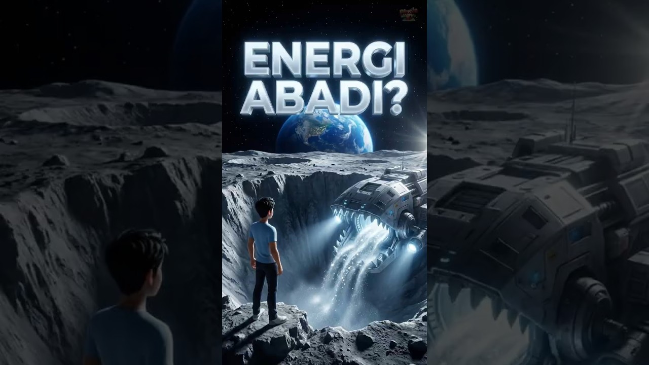 😍 Tambang Energi Abadi Umat Manusia | Visi 2040 - 2050 😍 #mooncolony #helium3 #energiabadi #sains