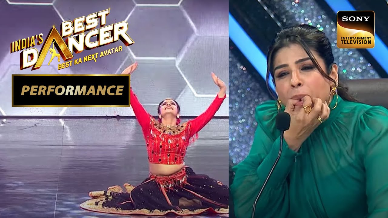 India's Best Dancer S3 | Hansvi के इस Act पर Raveena Tandon ने मारी सीटी | Performance