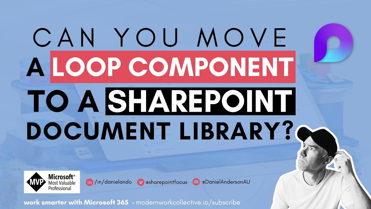 Can you move a Loop Component to a SharePoint Document Library 🤔