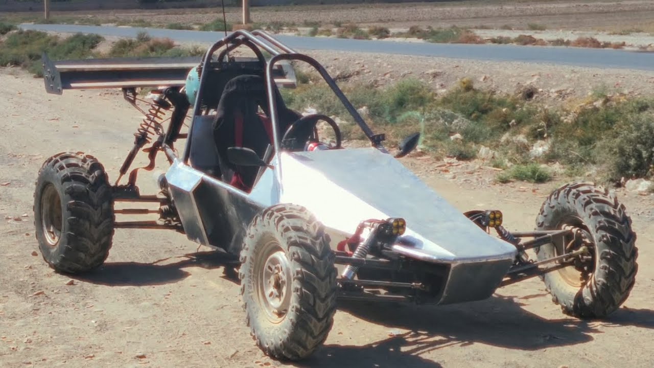 4k video riding my home made buggy off-road 💯💪 باگی آفرود