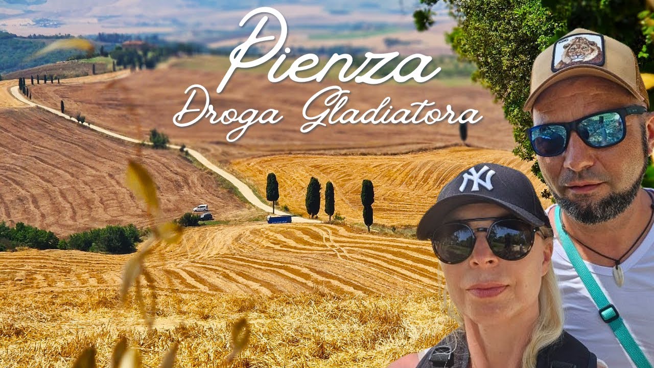 Pienza, droga Gladiatora. #15 Toskania pod namiotem