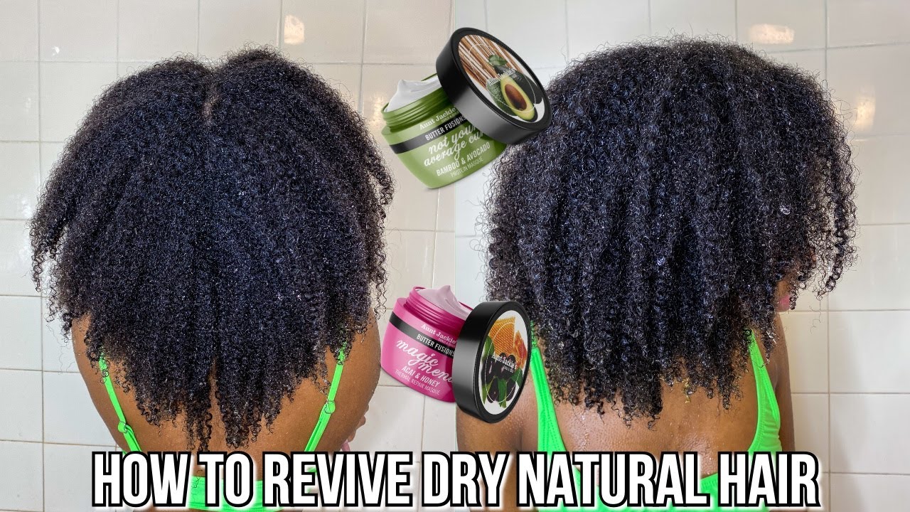 I USED 2 DEEP CONDITIONERS AT ONCE | Aunt Jackie's Butter Fusions Review