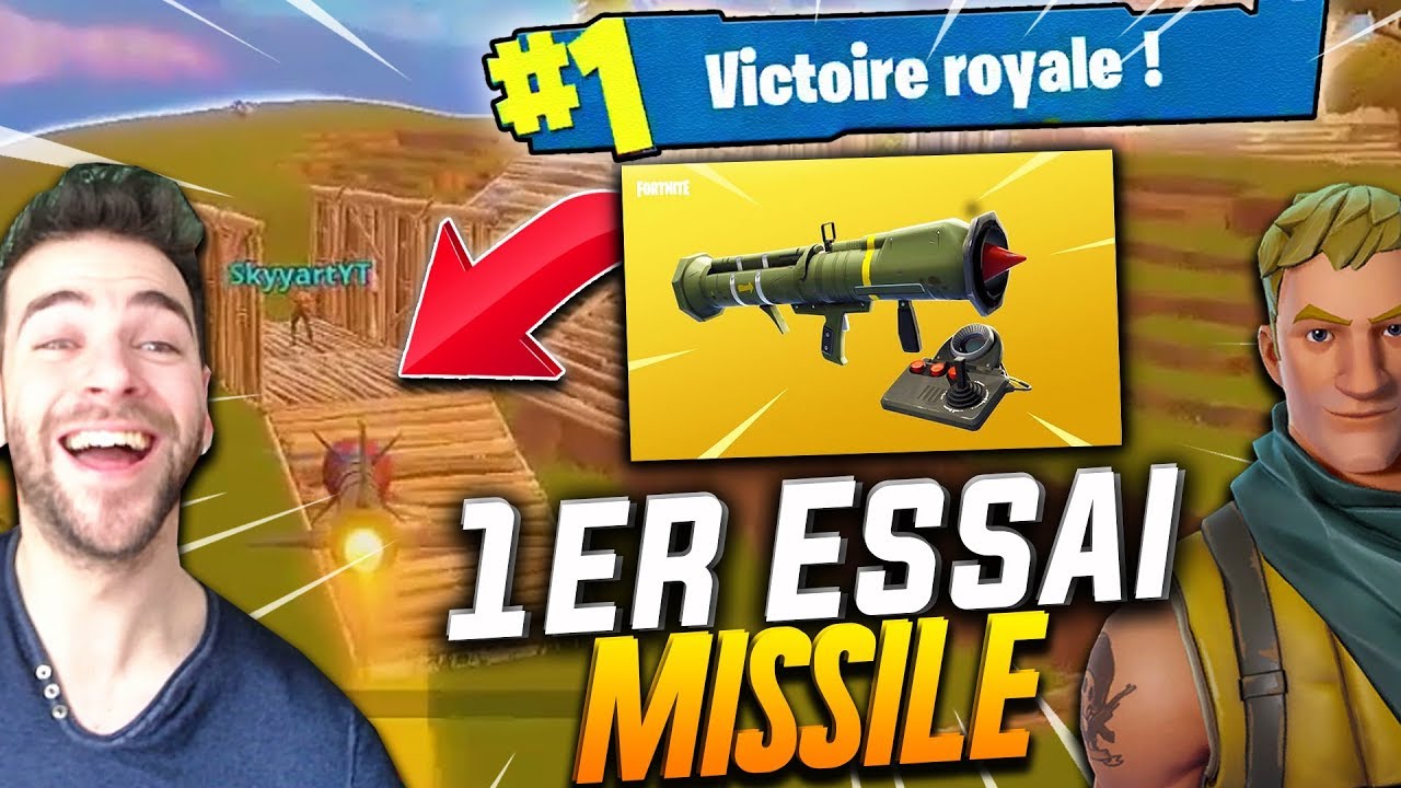 🥇 NOS 1er FAILS AU MISSILE TÉLÉGUIDÉ ! ► Fortnite Battle Royale FR
