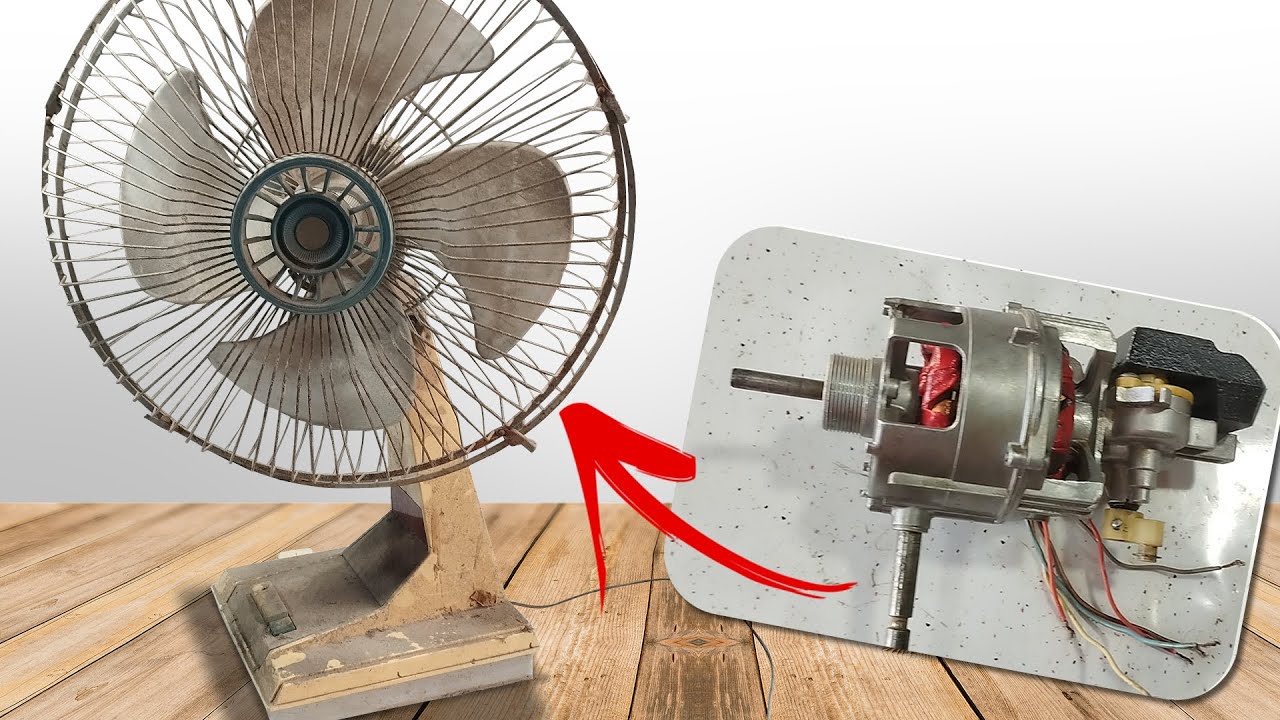 Table Fan (Lord Electronic Corp) -  [Restoration] _ Amazing Restoration for use