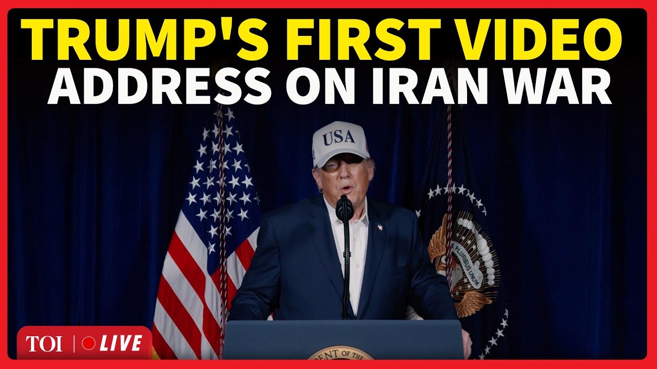 LIVE: Trump DECLARES War Against Iran & Khamenei In Video Address | 'Eliminating Threat To America'