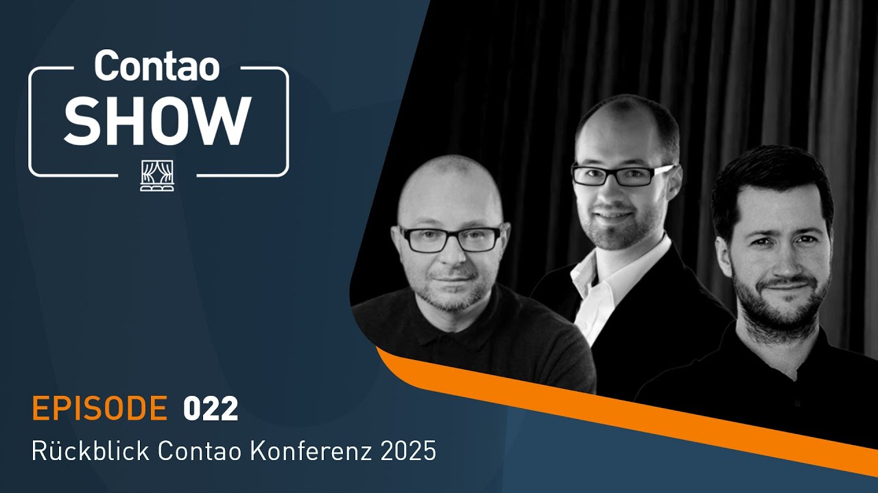Die Contao Show #22 - Rückblick Contao Konferenz 2025