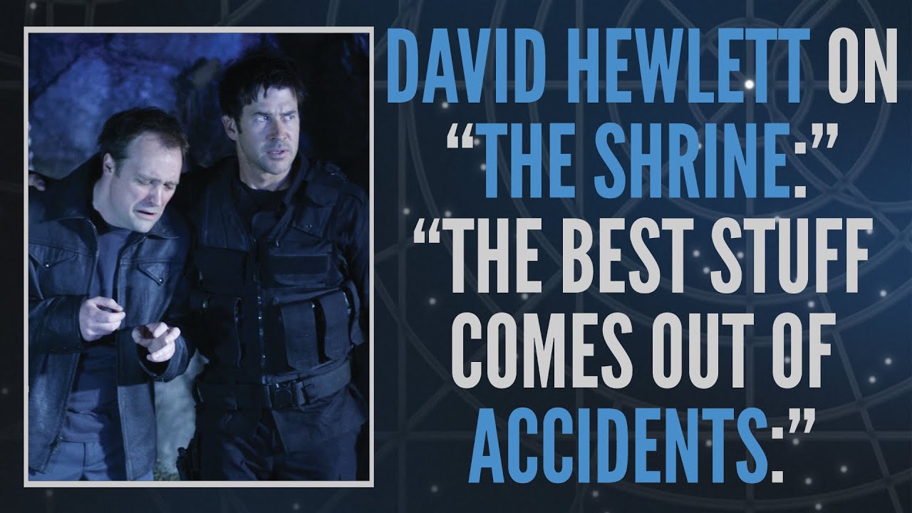 David Hewlett On Filming 