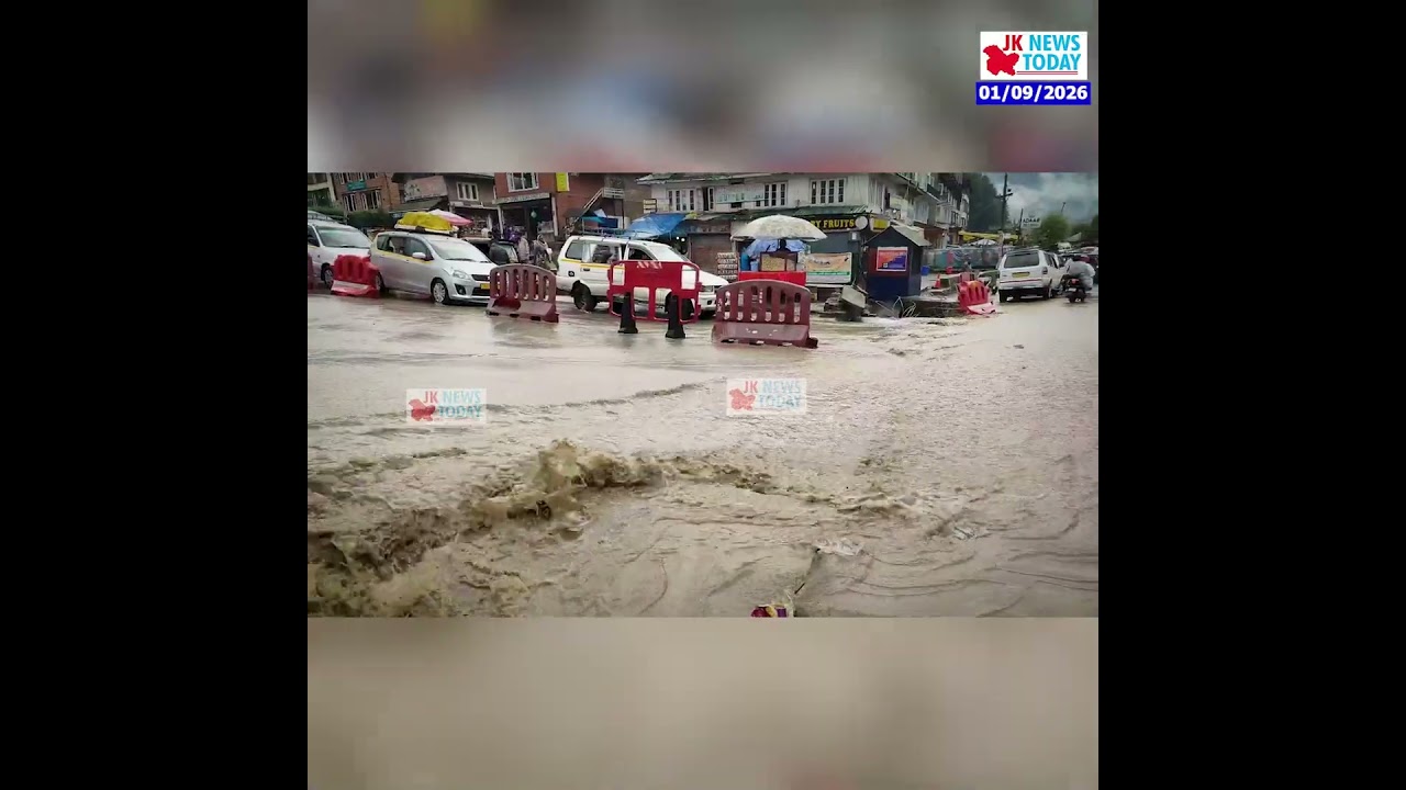 Flash flood situation in Pahalgam | JK News Today