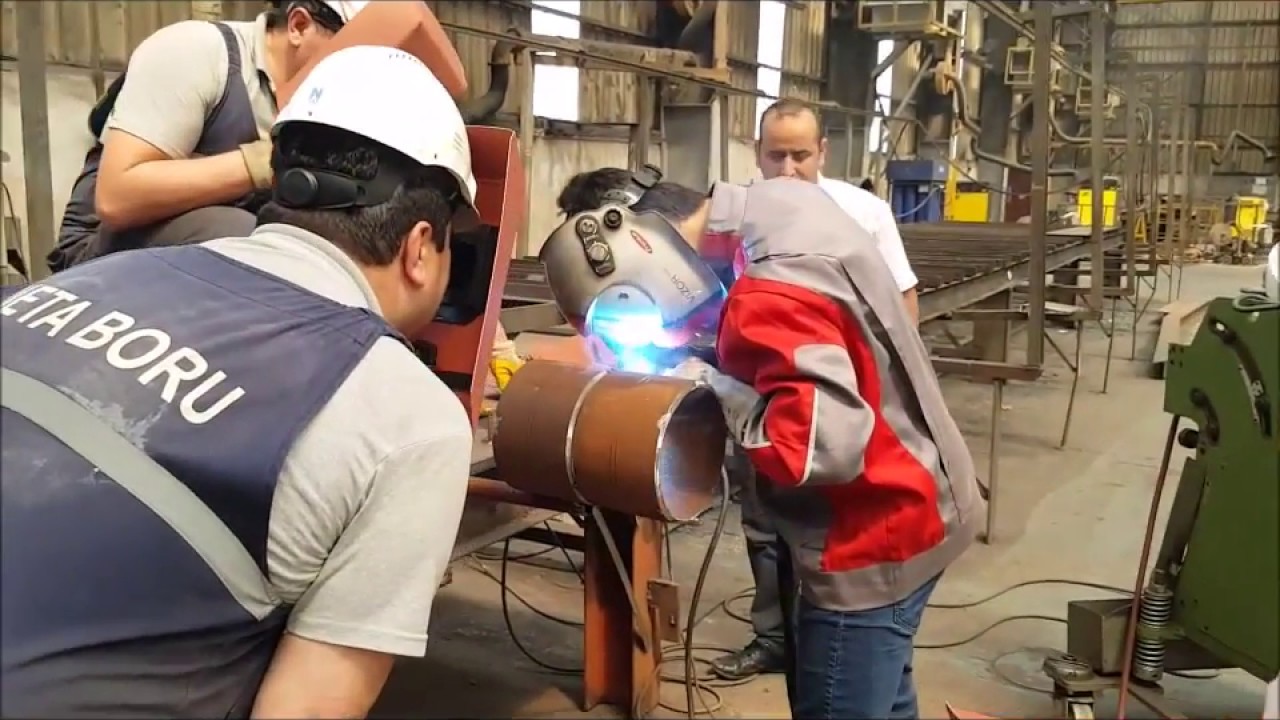 Gazaltı ark kaynak yöntemiyle borularda kök paso uygulaması