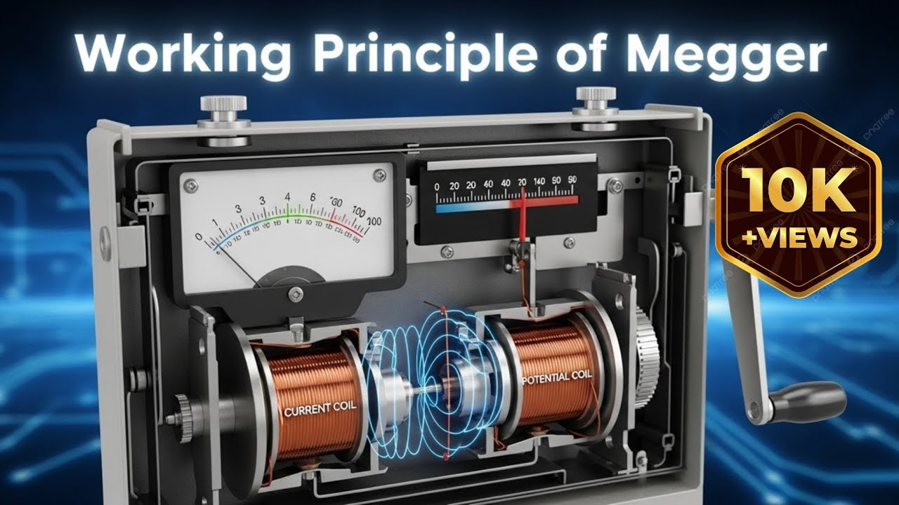 What is Megger | Working Principle of Megger
