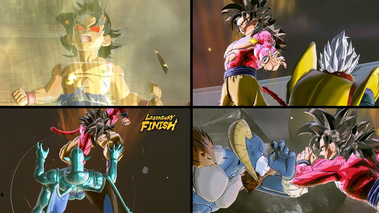 DBXV2: NEW ANIMATED SSJ4 Goku Transformation & Prime Moro MOD(W/Legendary Finish & Custom Skills)