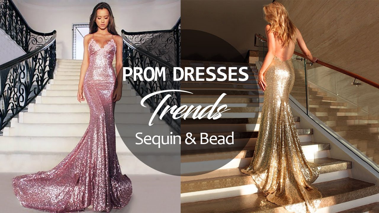 2018 Prom Dresses Trends - Sparkle & Shine Design | Gorgeous Formal Party Dress With Sequin & Bead