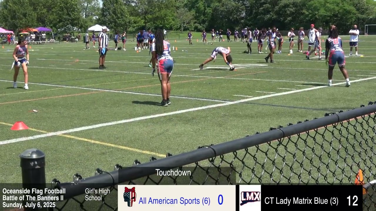 All American Sports -vs- CT Flag Lady Matrix 14U Blue