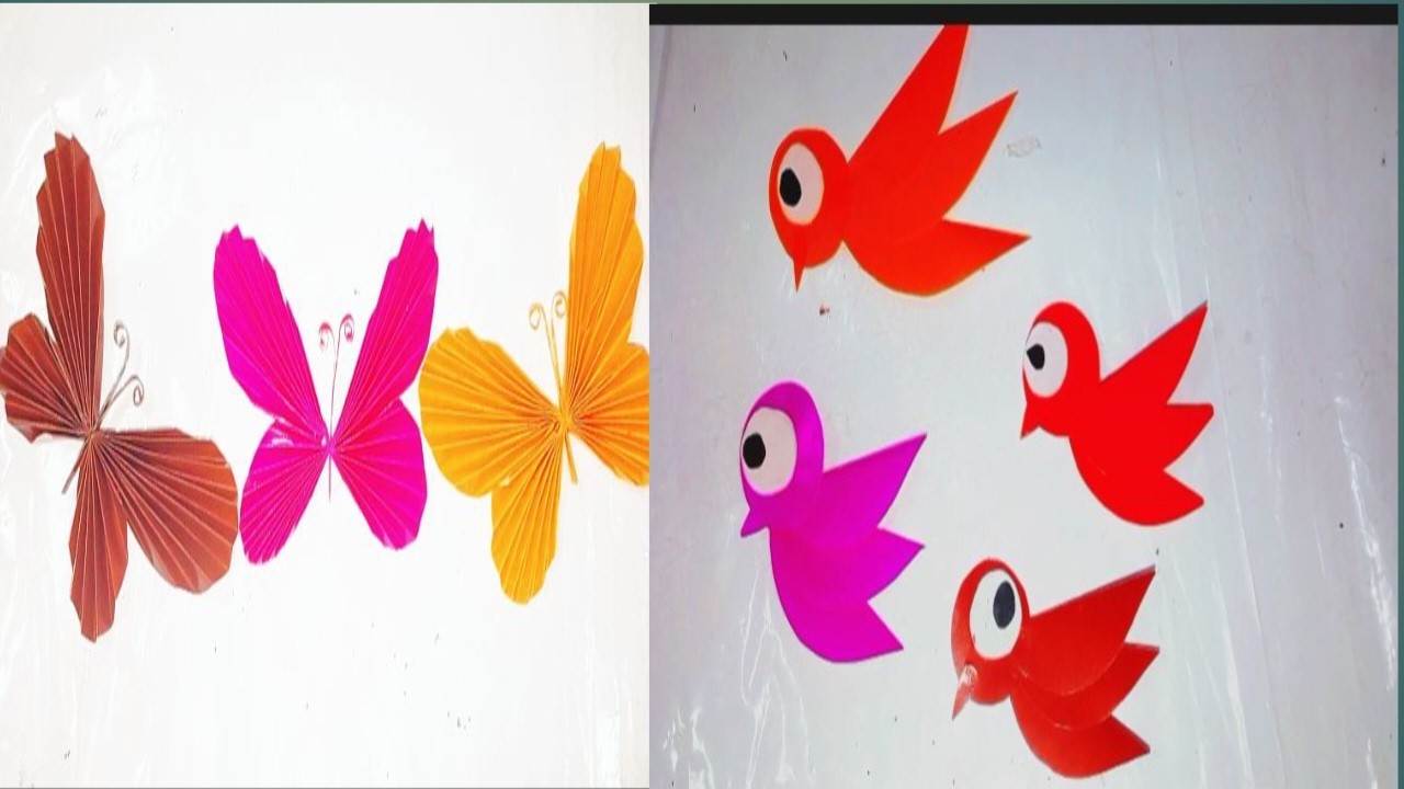Cara Mudah Membuat Burung Dan Kupu-kupu Dari Kertas Origami Anti Gagal