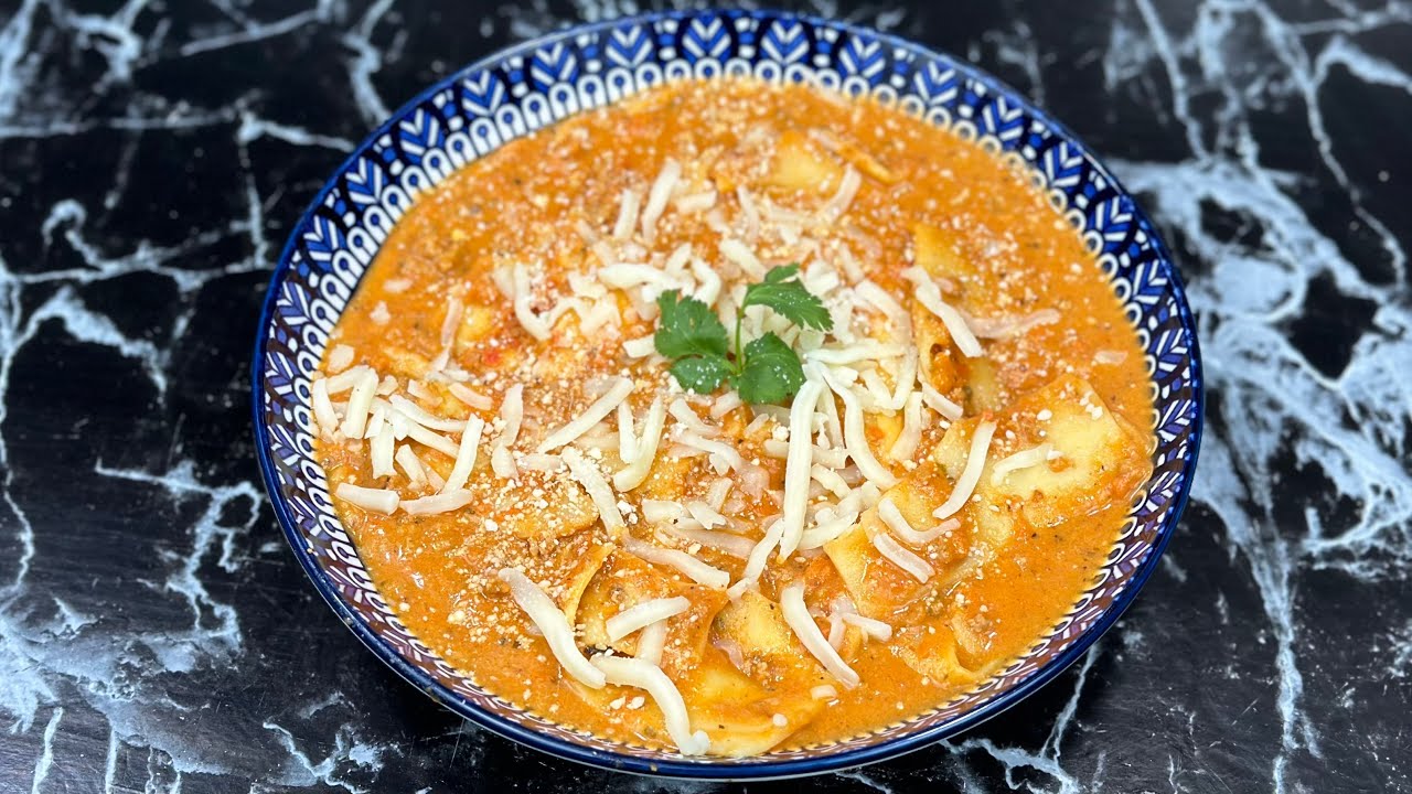 Vous devez absolument tester cette nouvelle version de SOUPE LASAGNES👩🏻‍🍳 Étonnement délicieuses!
