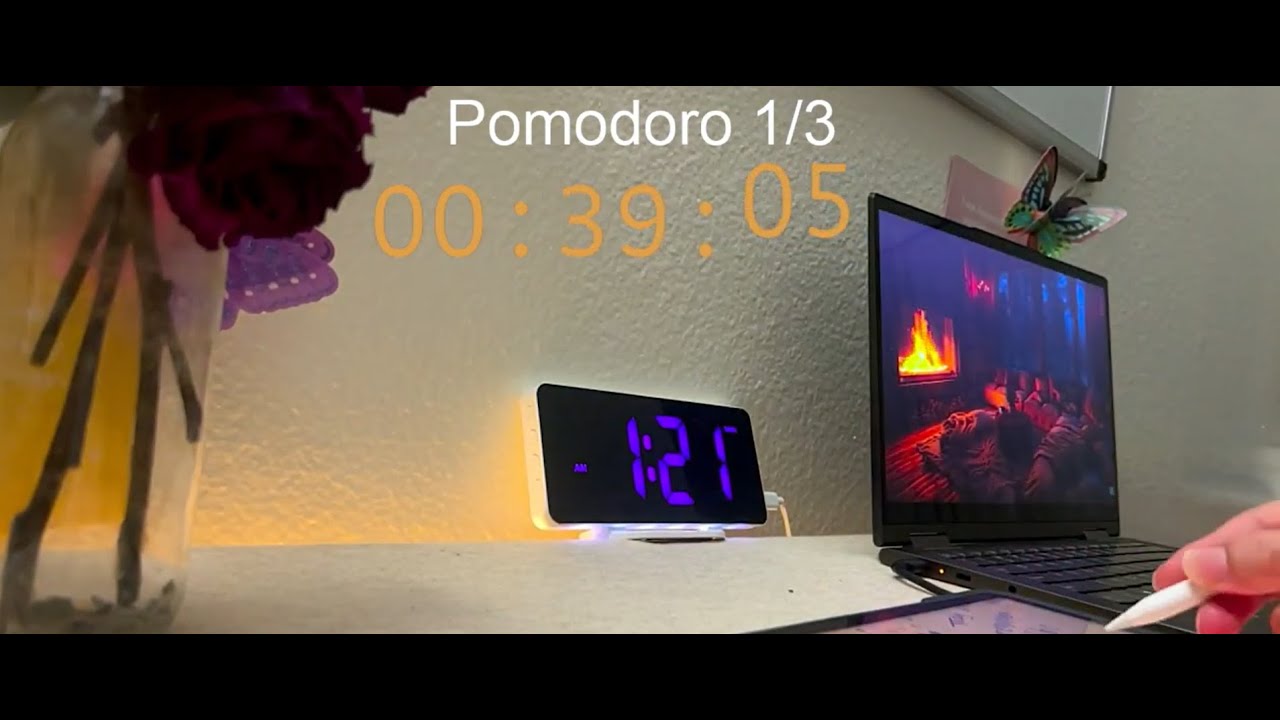 LIVE Study With Me  2 Hour Deep Focus Session ⏳ | Real-Time Pomodoro 50/10 | Calm & Accountability